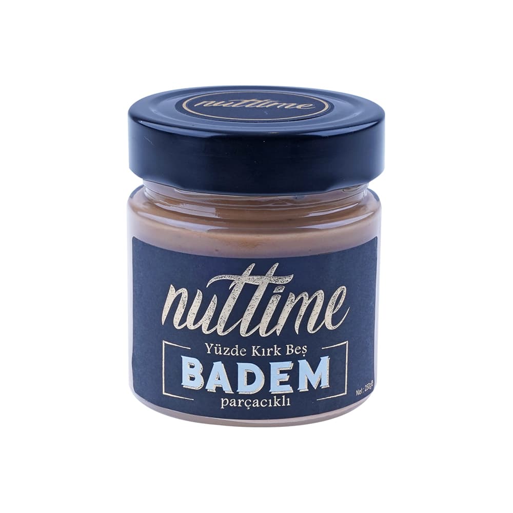 Nuttime Parçacıklı Badem Ezmesi 250 gr ürünü