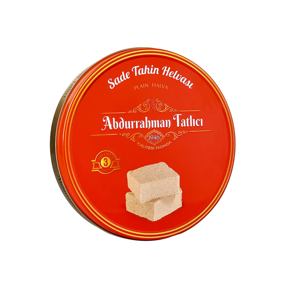 Abdurrahman Tatlıcı Sade Helva 650 gr Teneke ürünü