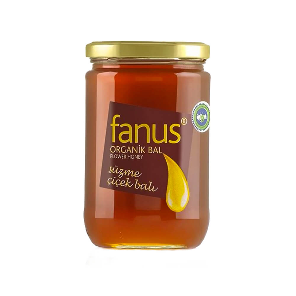 Fanus Organik Süzme Çiçek Balı 850 gr ürünü