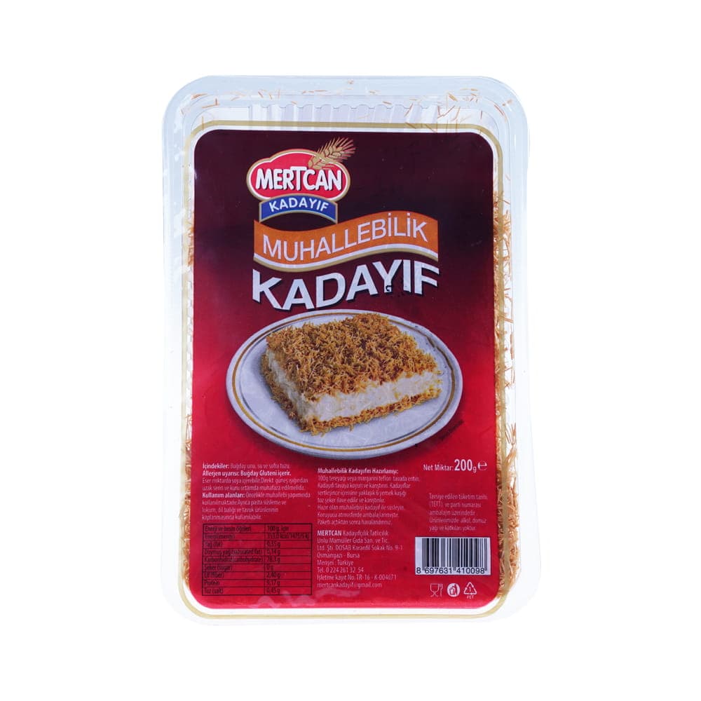 Mertcan Muhallebilik Kadayıf 200 gr ürünü